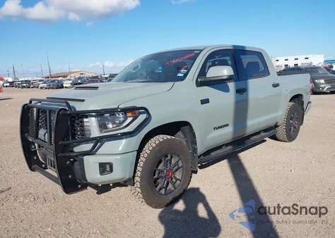 2021 Toyota Tundra Trd Pro из США, поврежденный, VIN 5TFDY5F12MX034896